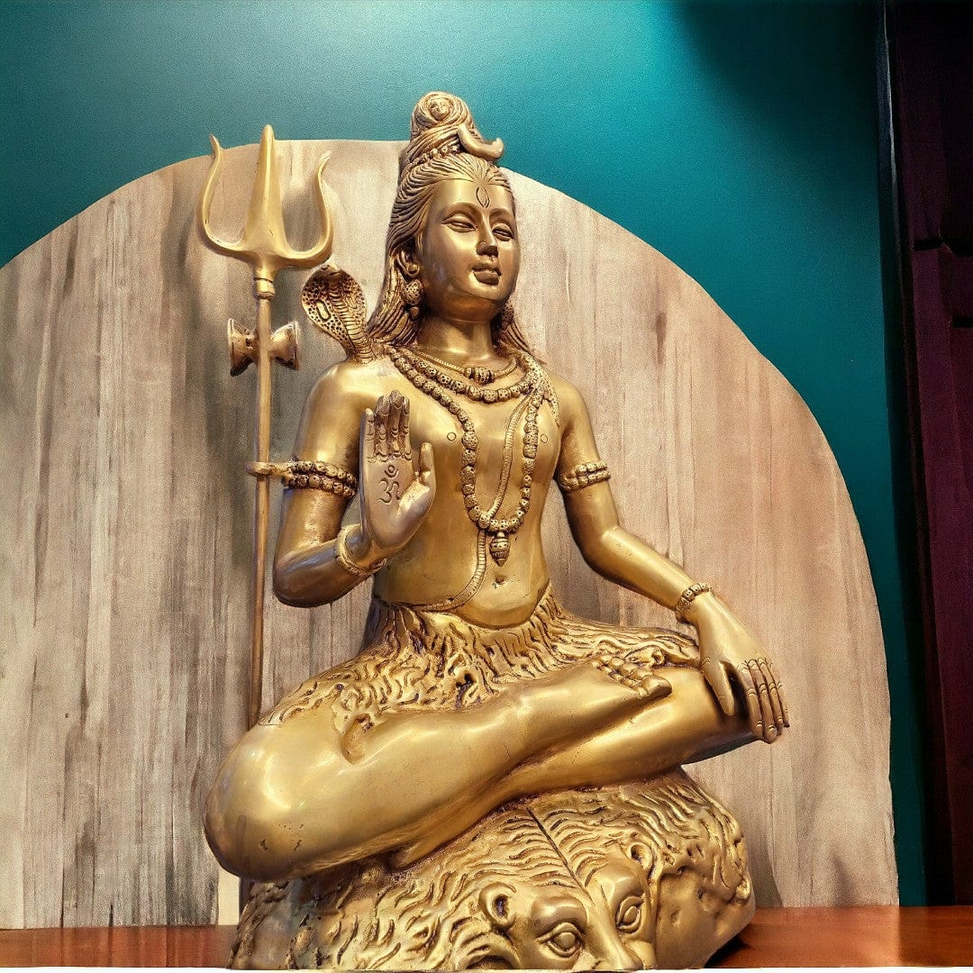 Brass Shiv ji Statue